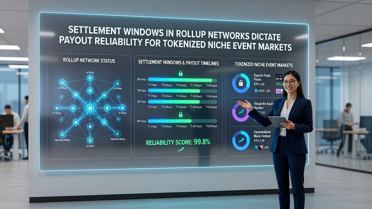 Analyse von Auszahlungsverläufen in tokenisierten Event-Märkten auf Rollup-Basis