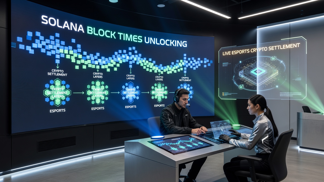 Live-Esports-Turnier mit integrierten Krypto-Settlement-Layern auf Solana-Blockchain