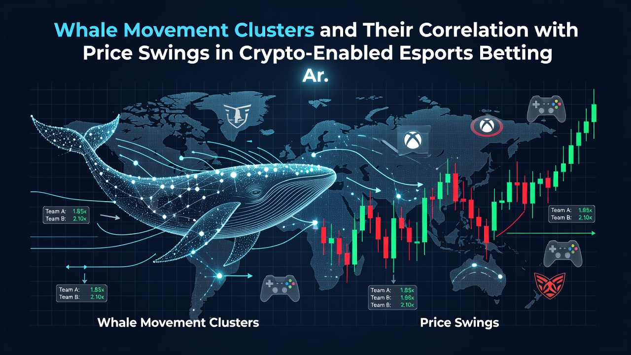 Analyse von Preis-Swings und Whale-Clustern in Esports-Krypto-Wetten