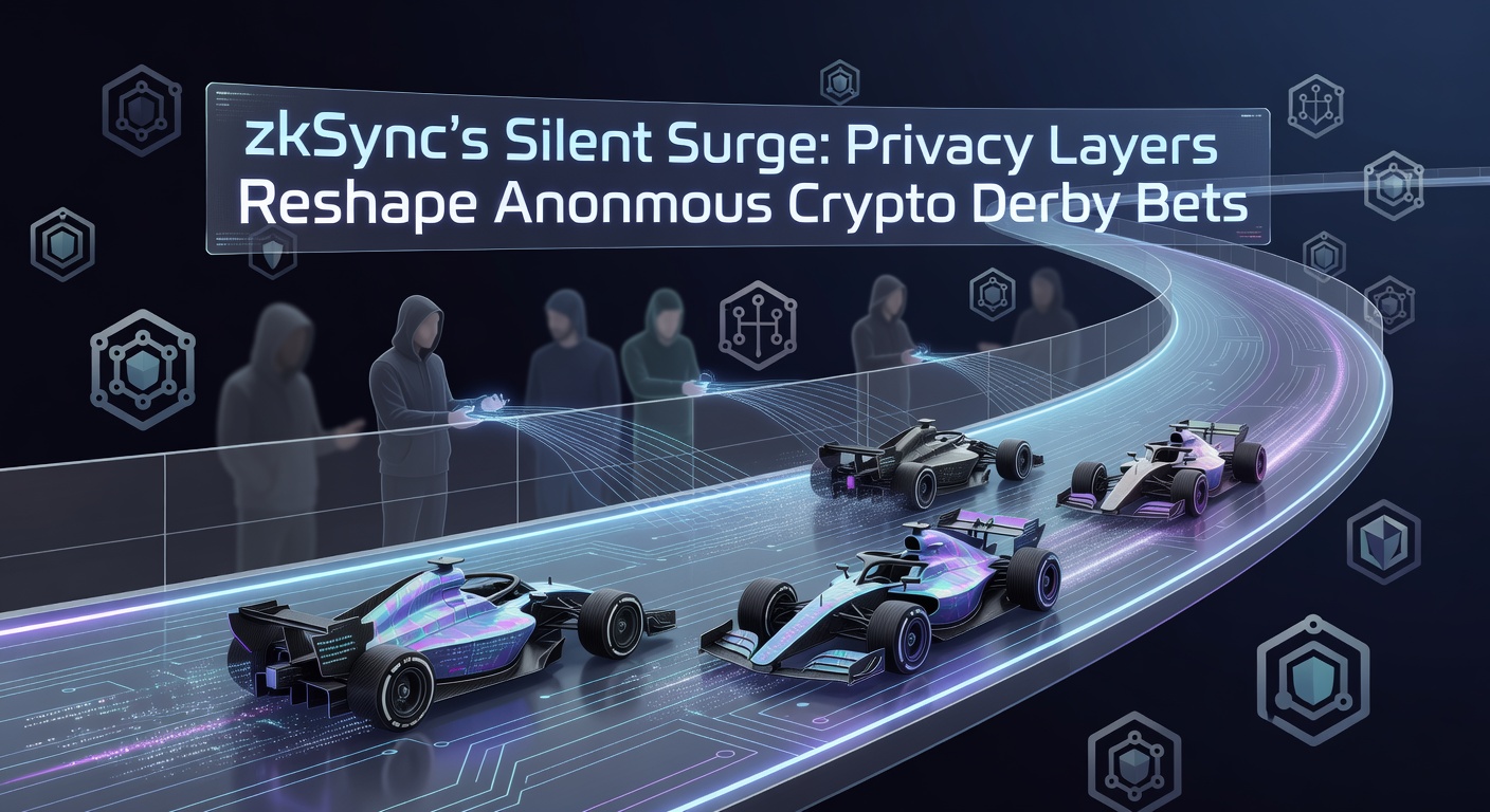 zkSync-Netzwerk mit Privacy-Layern und anonymen Transaktionen im Krypto-Wettrennen